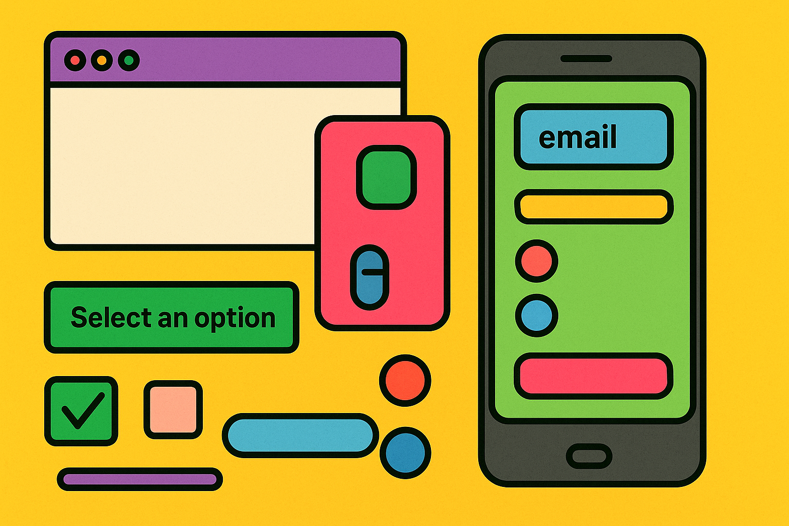 Ritro UI Design System Components